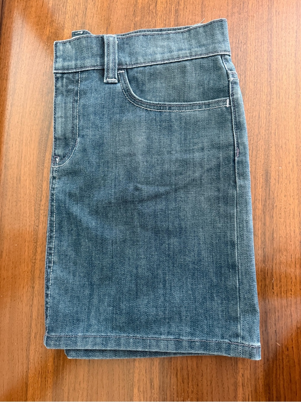 Y2K Gap Denim Skirt in Medium Blue